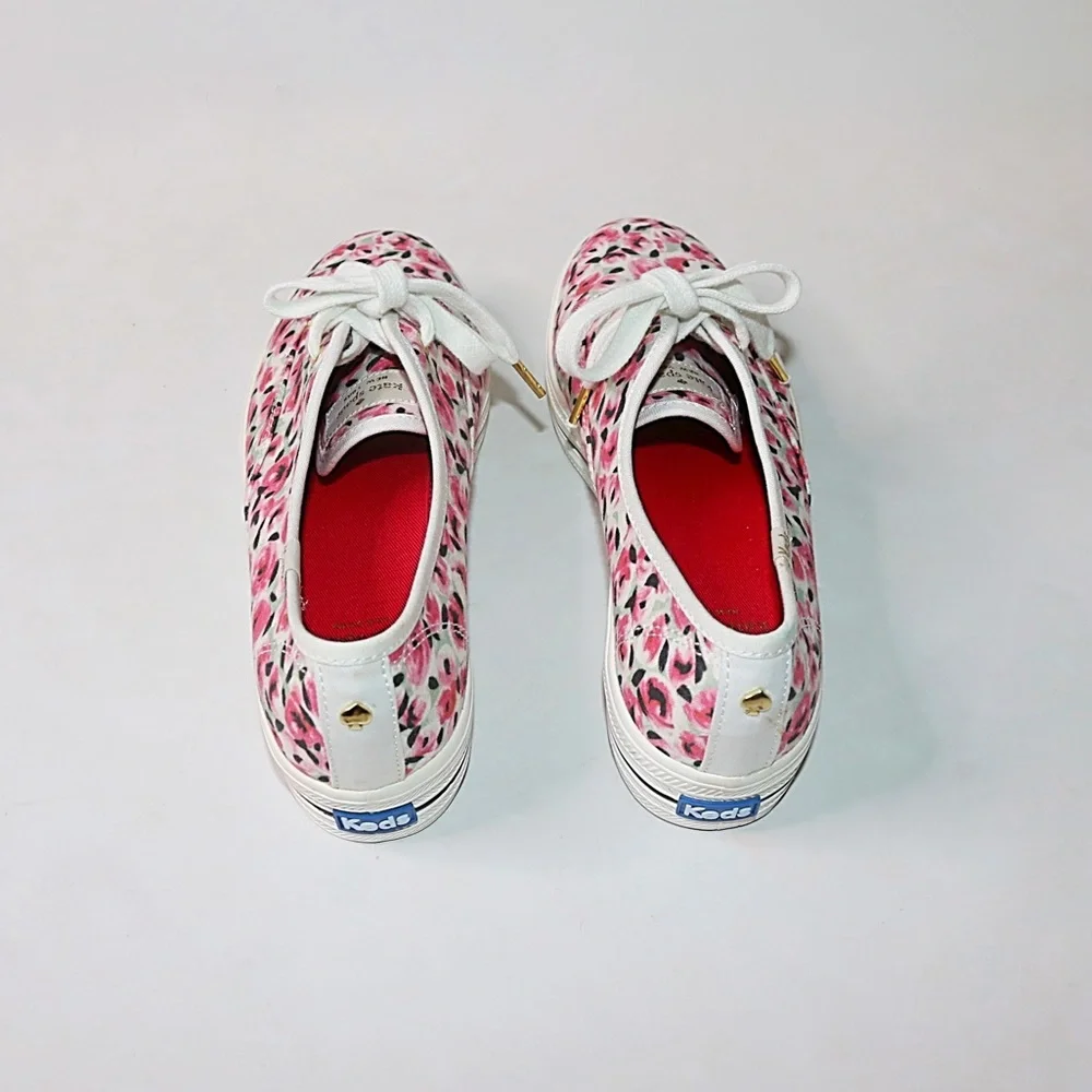 Keds® x Kate Spade Triple Kick Rose Garden Canvas Platform Sneakers